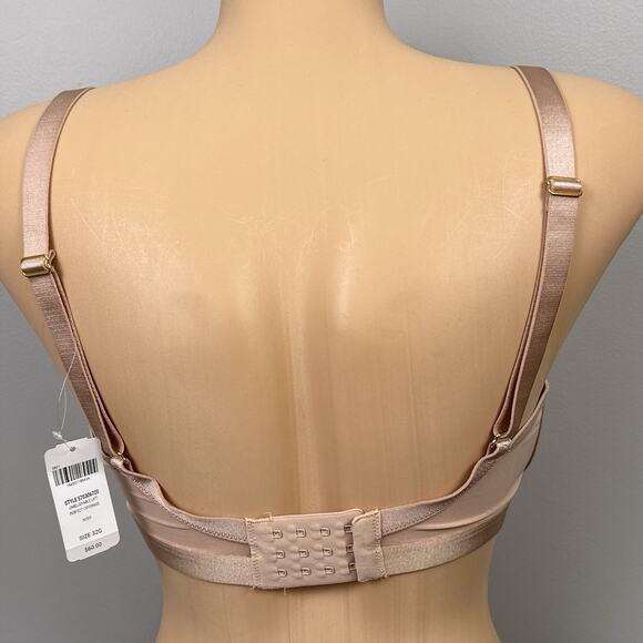 Soma Unbelievable Lift Unlined Perfect Coverage Bra 32G Multiway Hush Light Pink - Picture 4 of 9